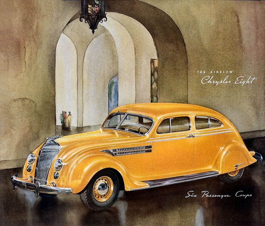 1936 Chrysler Airflow Export Brochure Page 8